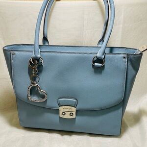 Coach Light Blue AveryTote Bag